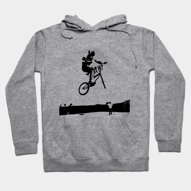 bmx Hoodie by rickylabellevie